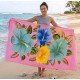 Special Offer Rayon Sarong Hand Painted Flower Design Handmade In Bali